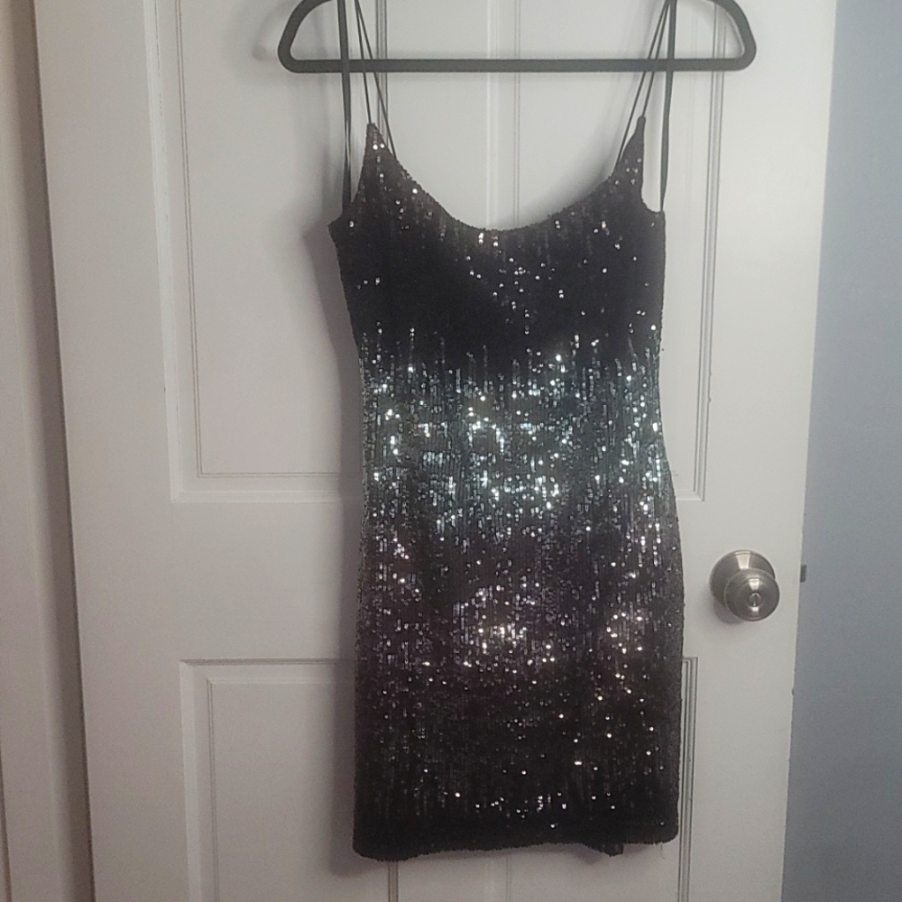 B. Darlin Sequin Dress Size 11/12